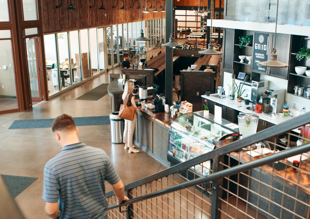 Interior of GRID workspaces